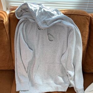 PINK Victoria's Secret Light Gray Hoodie